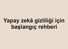 Yapay zekâ gizliliği için başlangıç rehberi